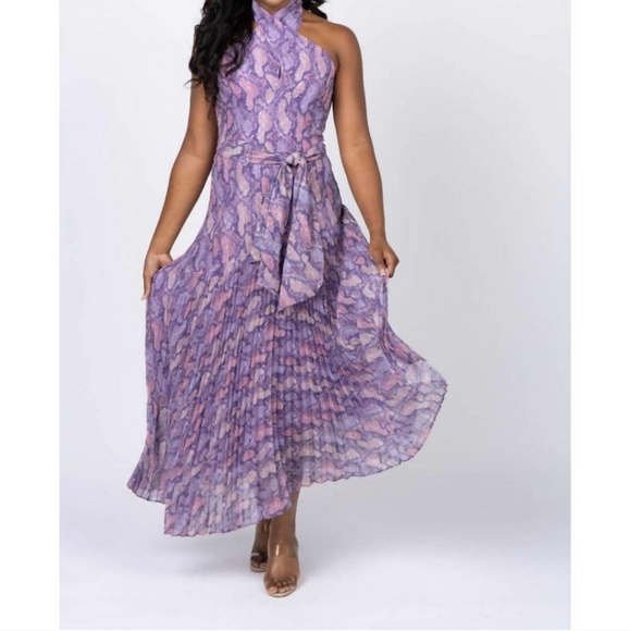 NEW SHOSHANNA roya dress in lavender size 6 - Picture 3 of 11